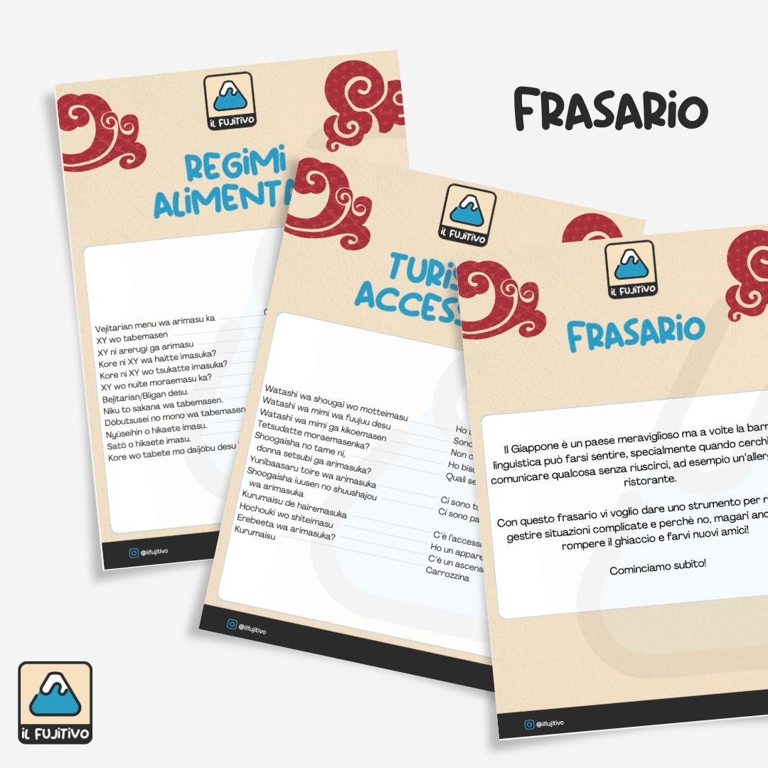 Guide del Fujitivo - Frasario