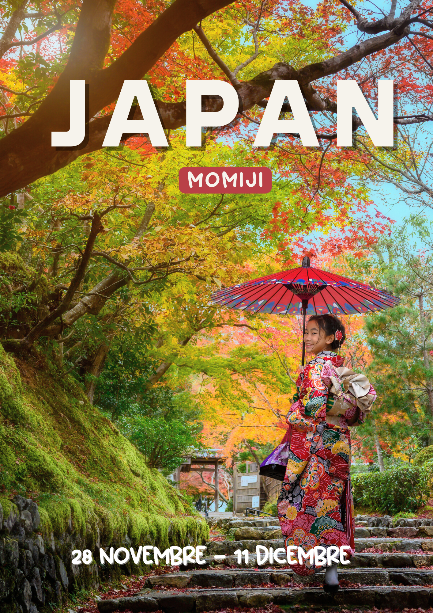 Viaggio di gruppo Il Fujitivo e HUB Viaggi: Momiji, le foglie rosse